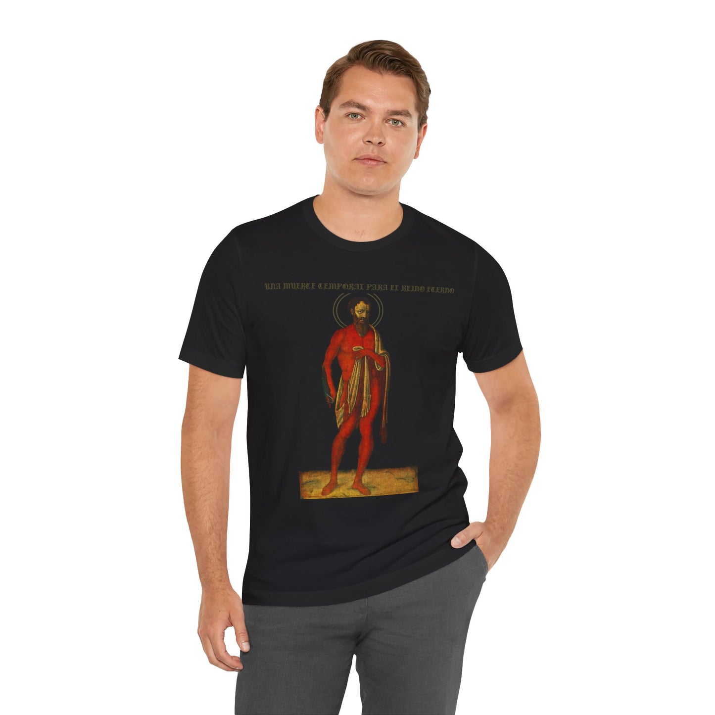 Saint Bartholomew the Apostle Unisex Short Sleeve Tee