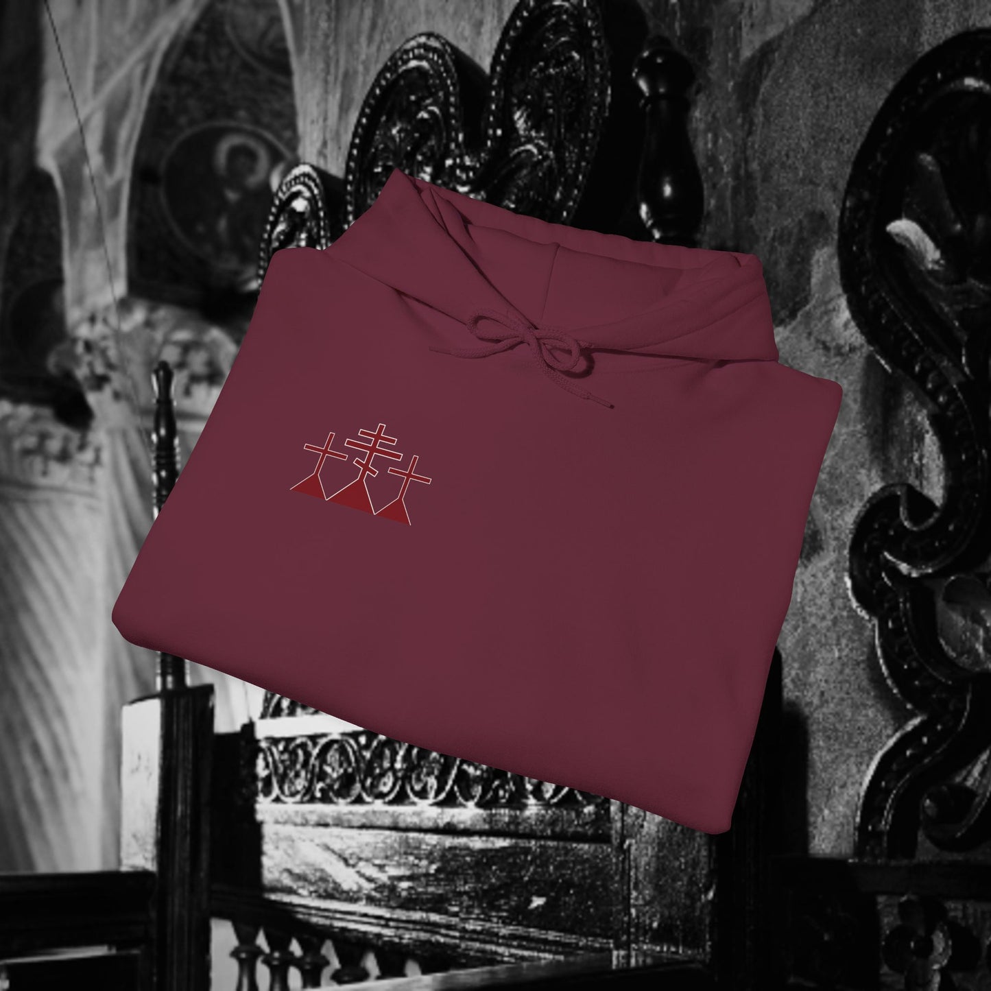 Christ with a sword Unisex Hoodie