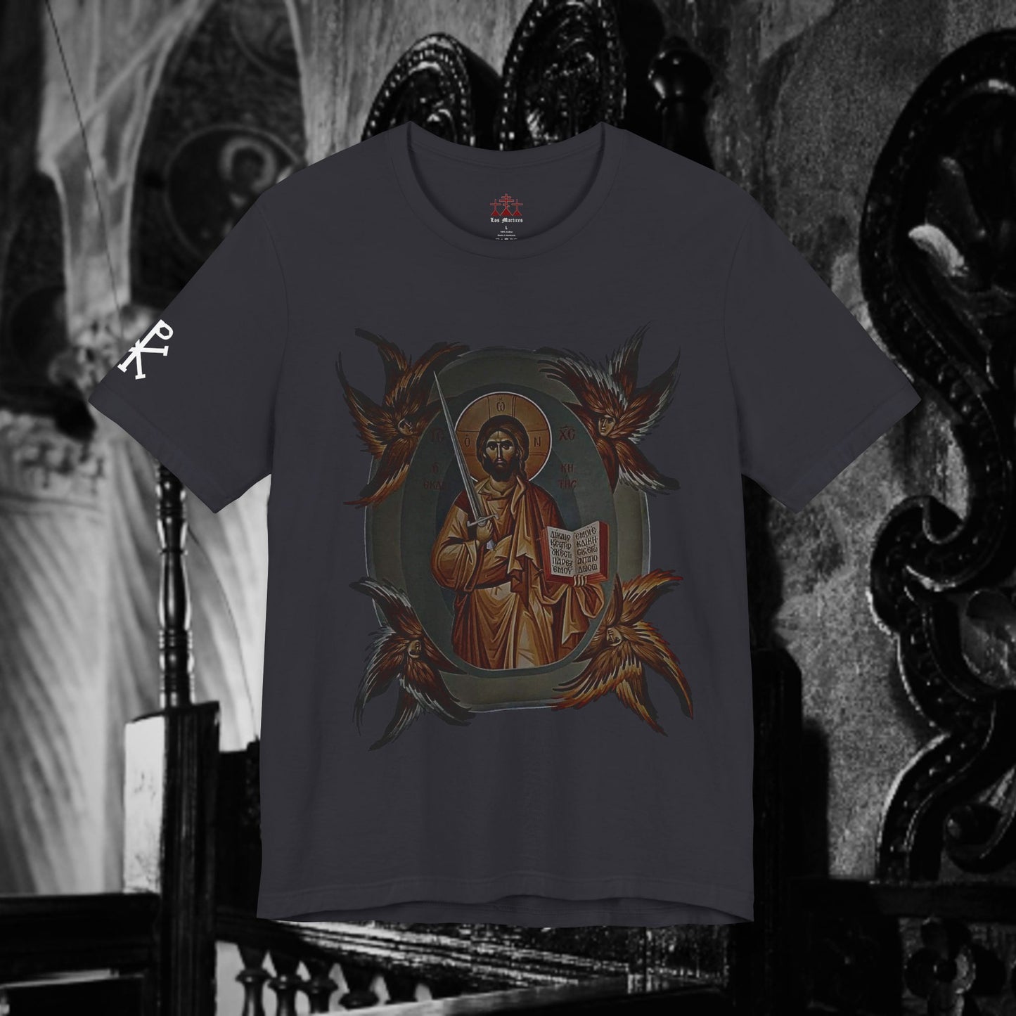 Christ with a sword Unisex Shirt