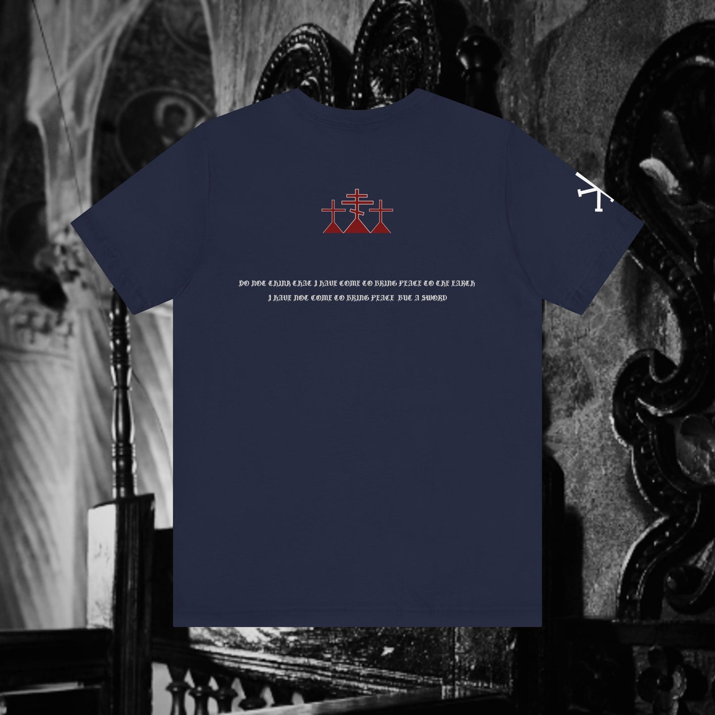 Christ with a sword Unisex Shirt