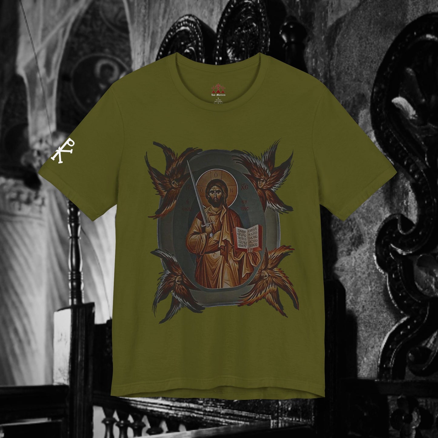 Christ with a sword Unisex Shirt