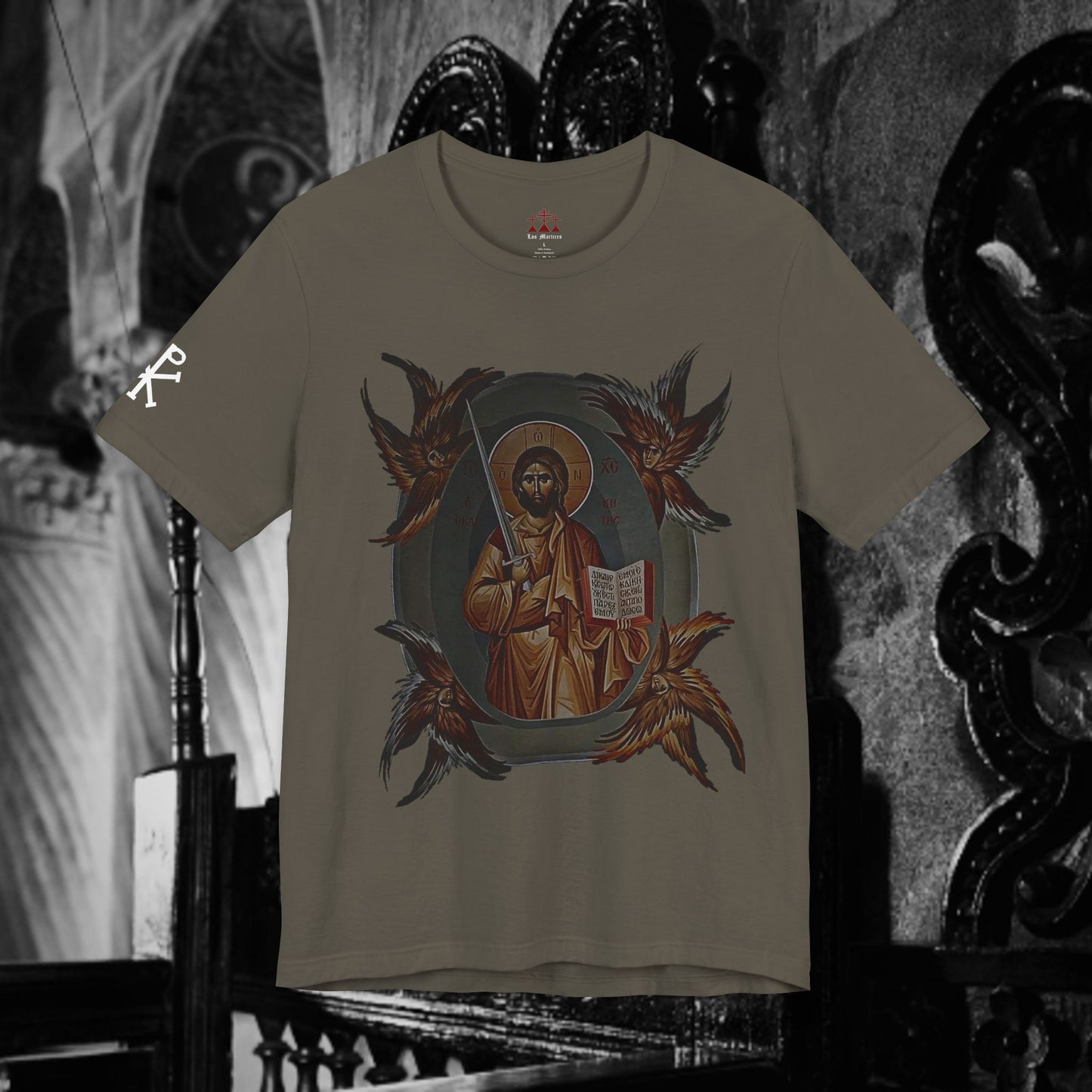 Christ with a sword Unisex Shirt