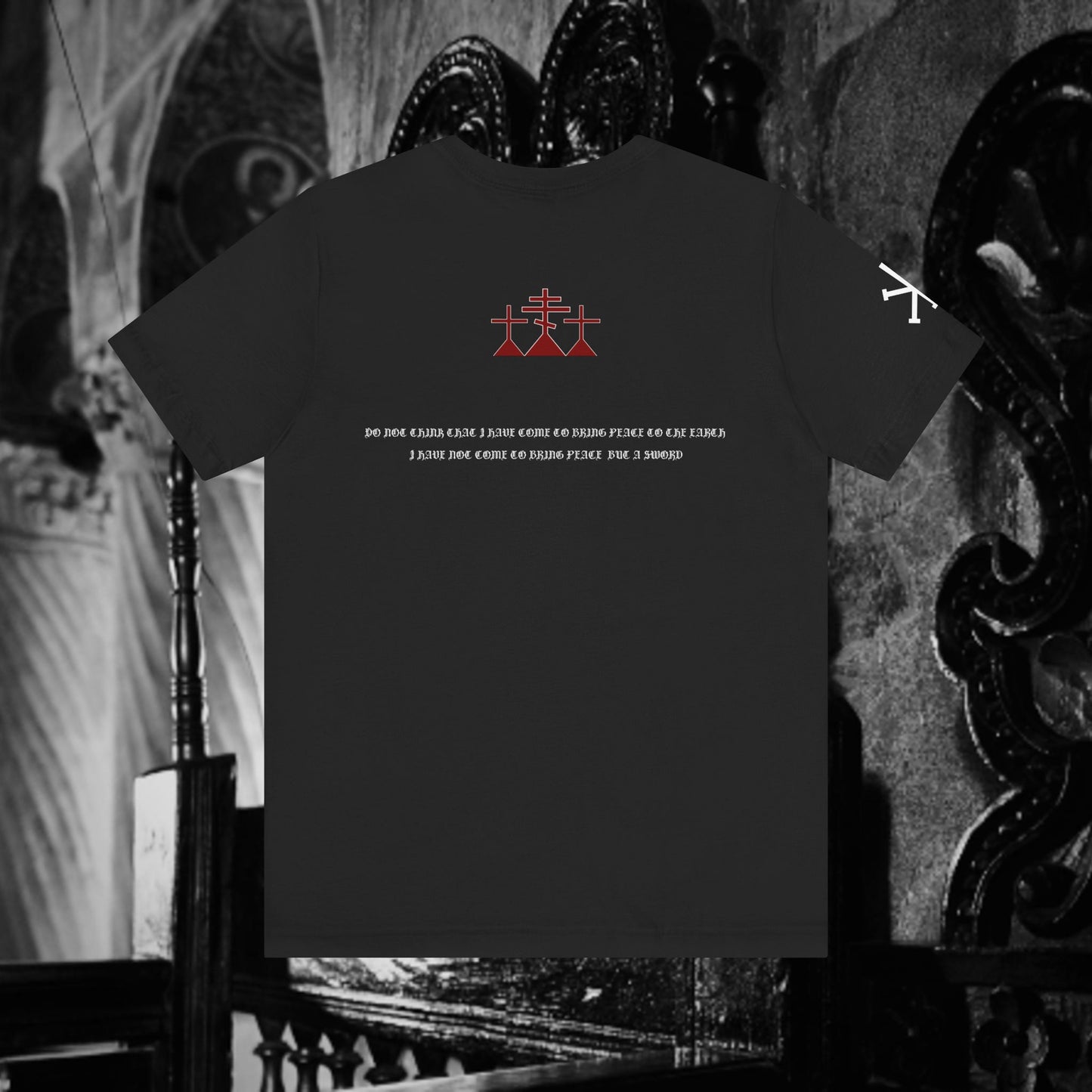 Christ with a sword Unisex Shirt
