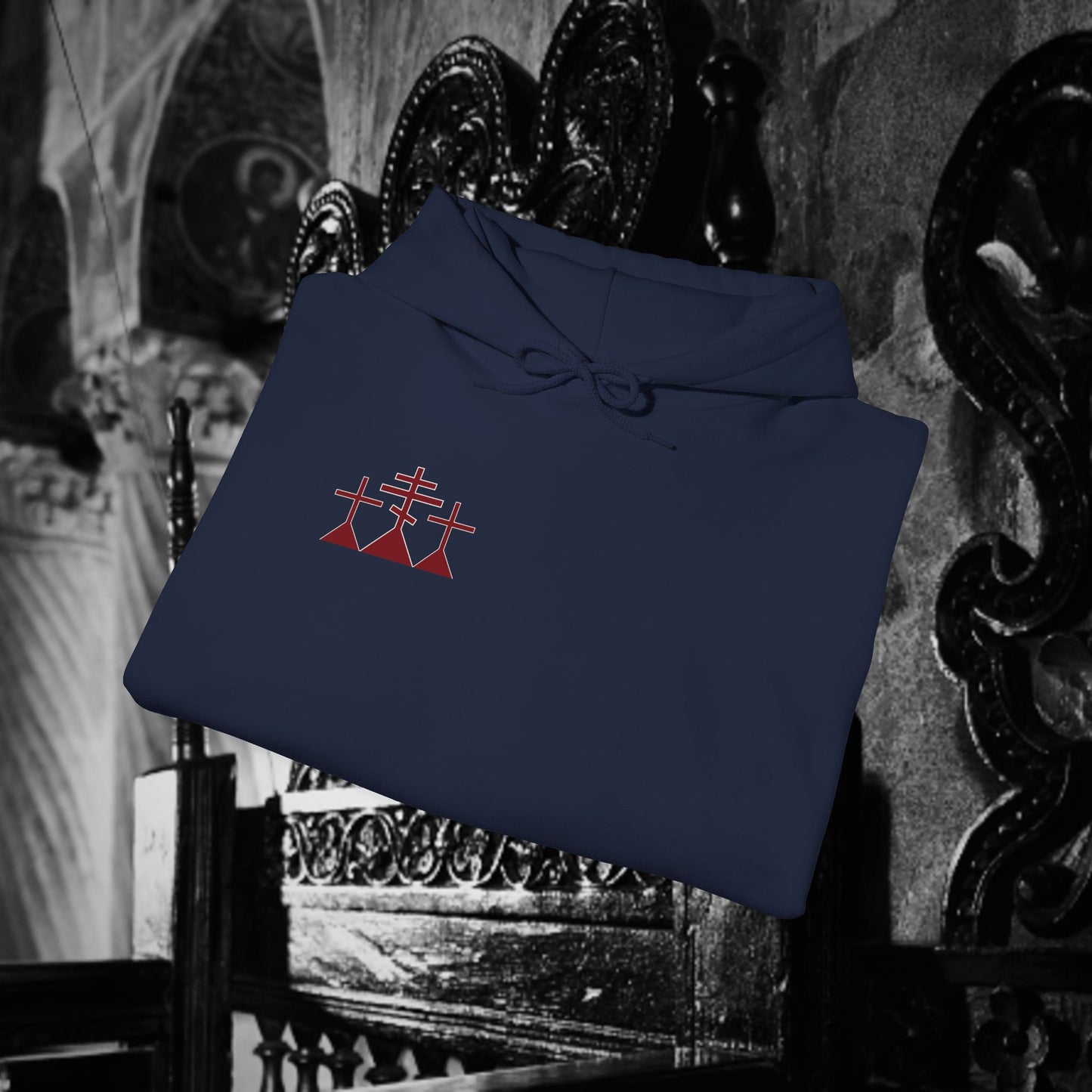 Christ with a sword Unisex Hoodie