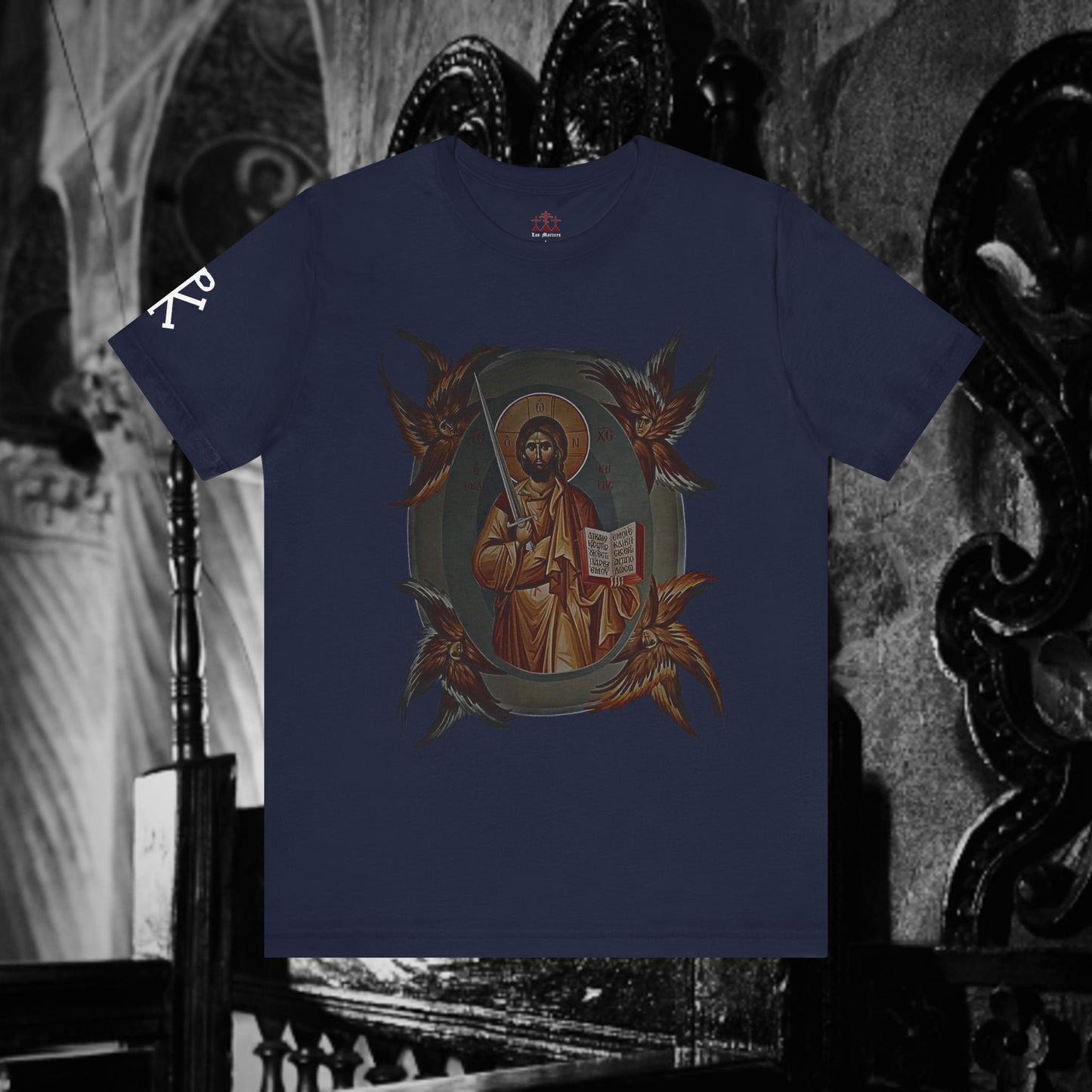 Christ with a sword Unisex Shirt