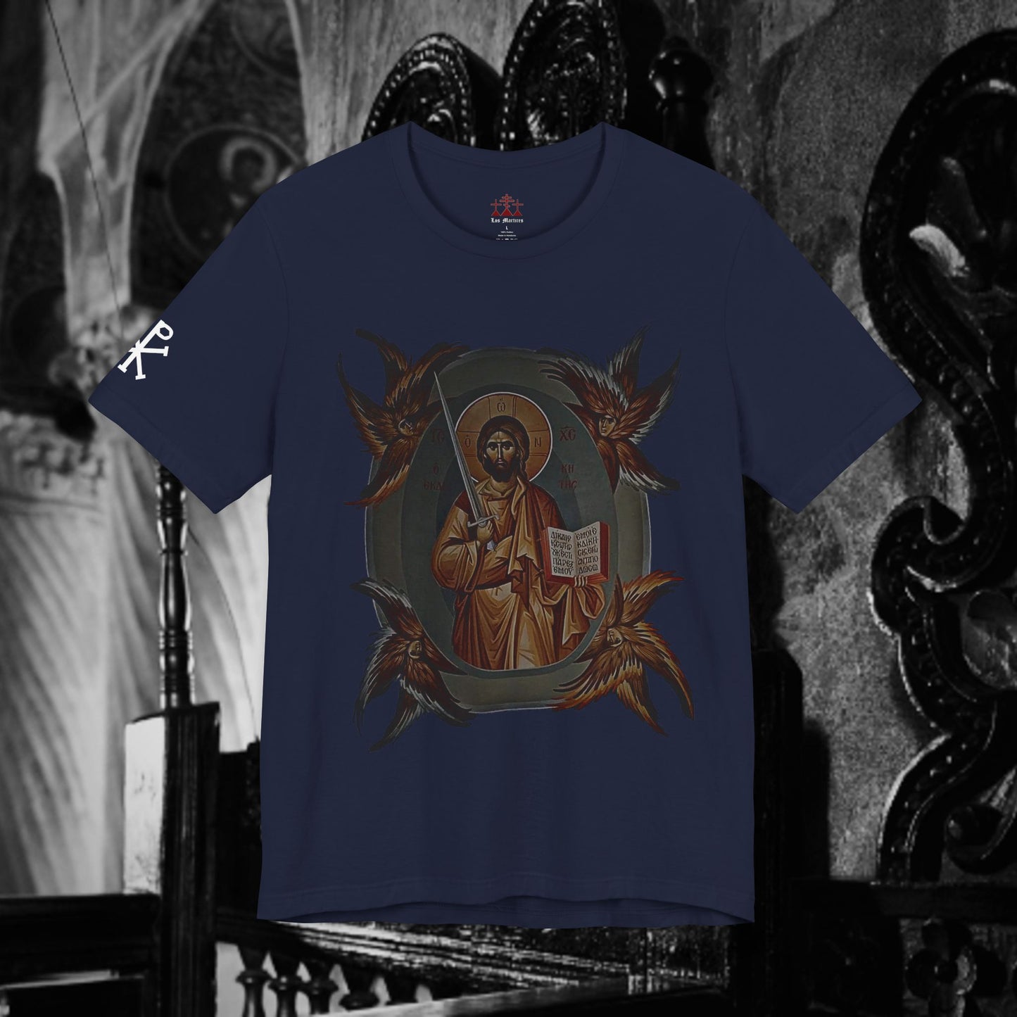 Christ with a sword Unisex Shirt