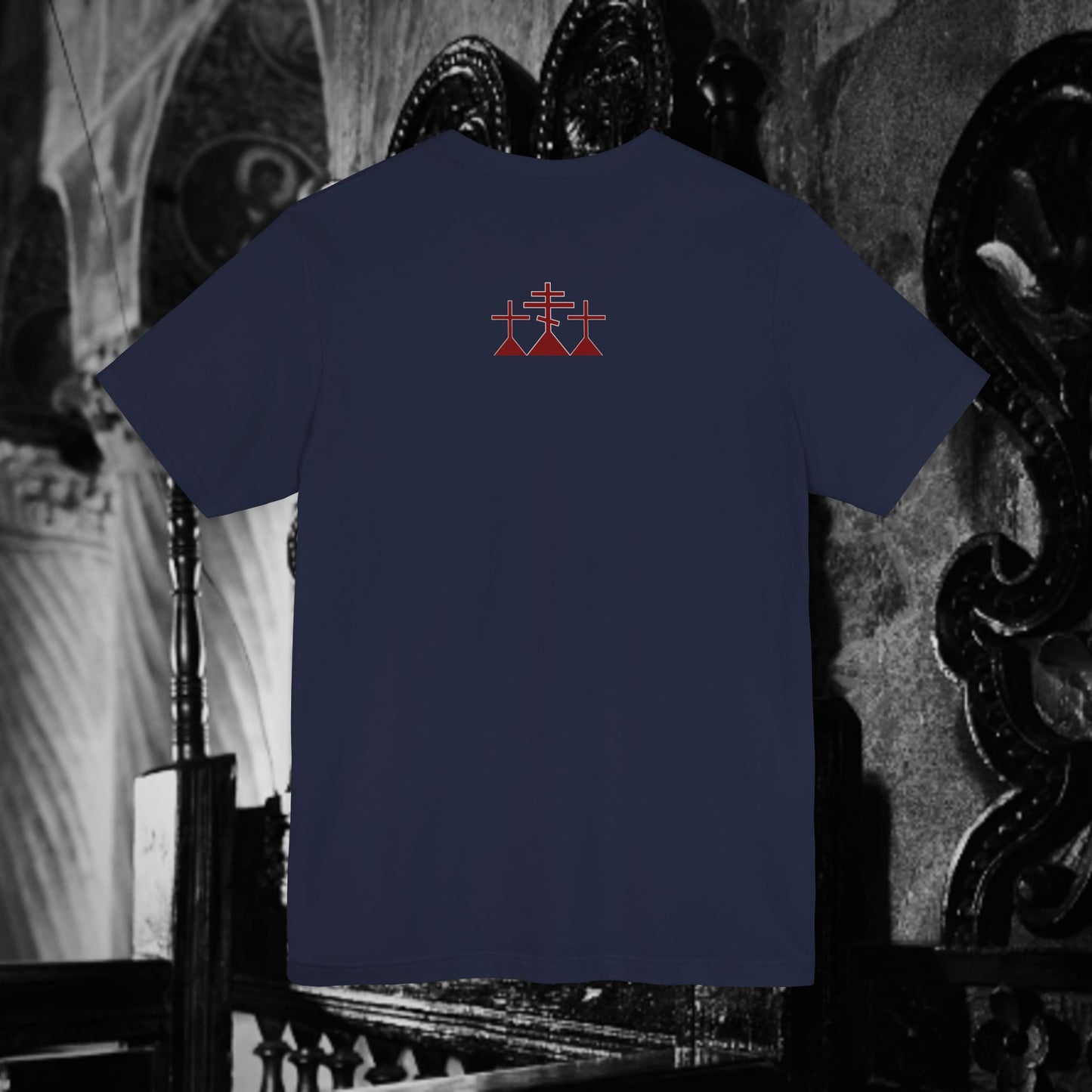 Orthodox Church Near The Lake Unisex Short Sleeve Shirt