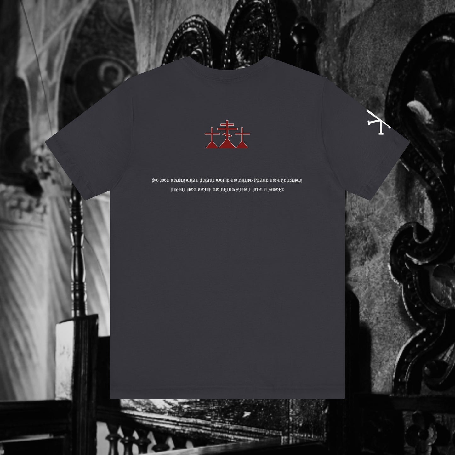 Christ with a sword Unisex Shirt