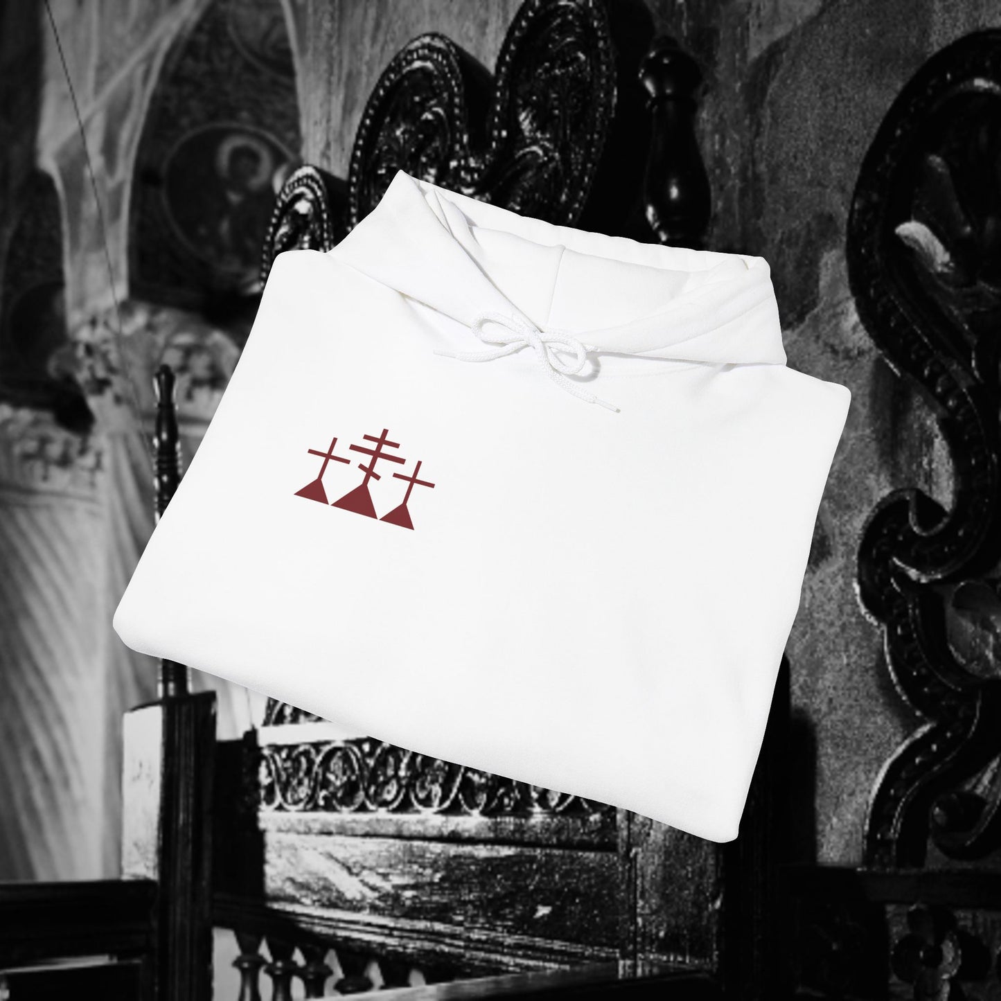 Christ with a sword Unisex Hoodie