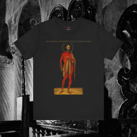 Saint Bartholomew the Apostle Unisex Short Sleeve Tee