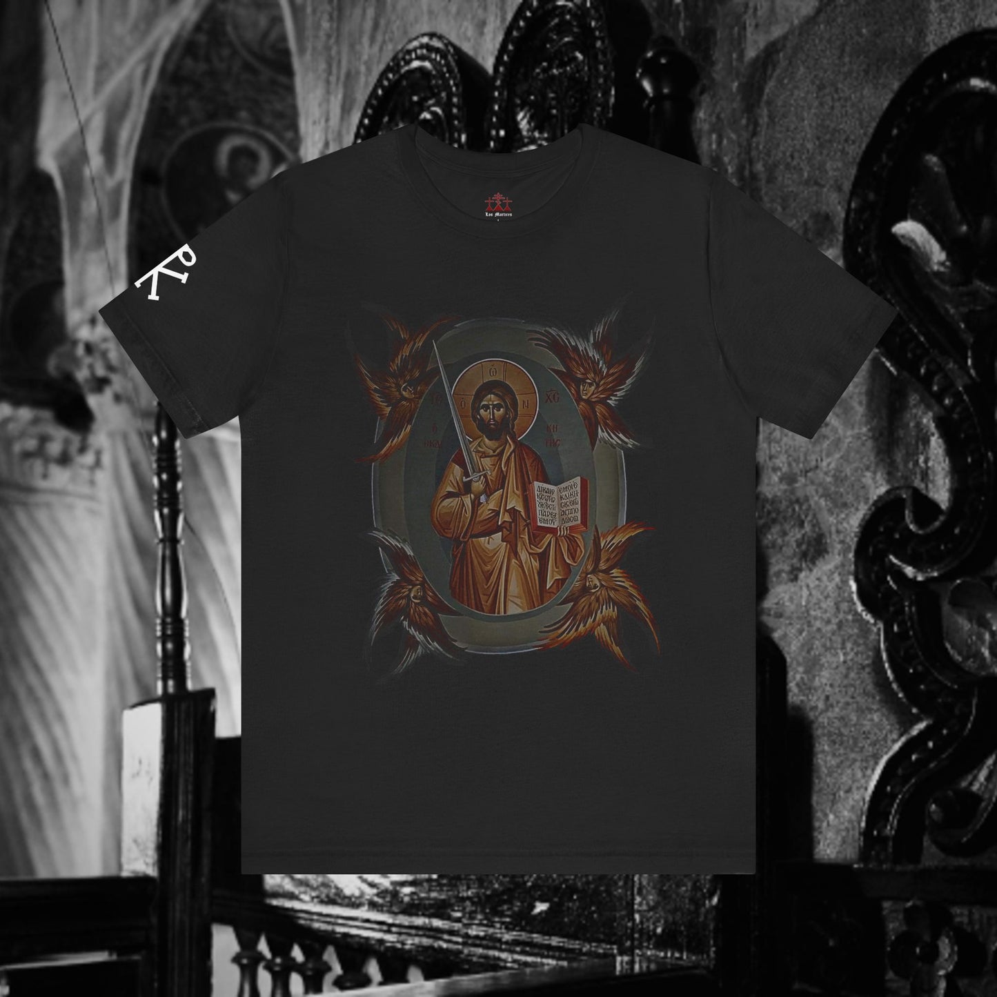 Christ with a sword Unisex Shirt
