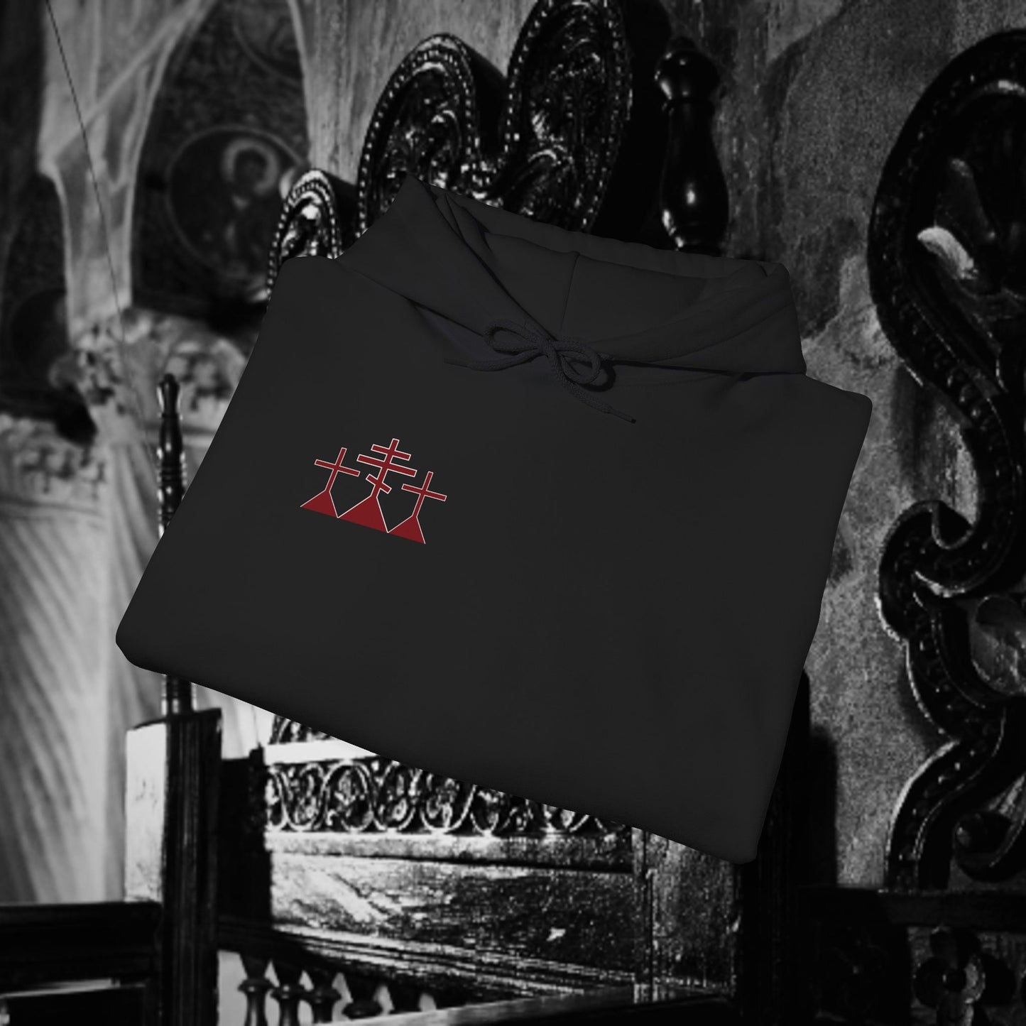 Christ with a sword Unisex Hoodie