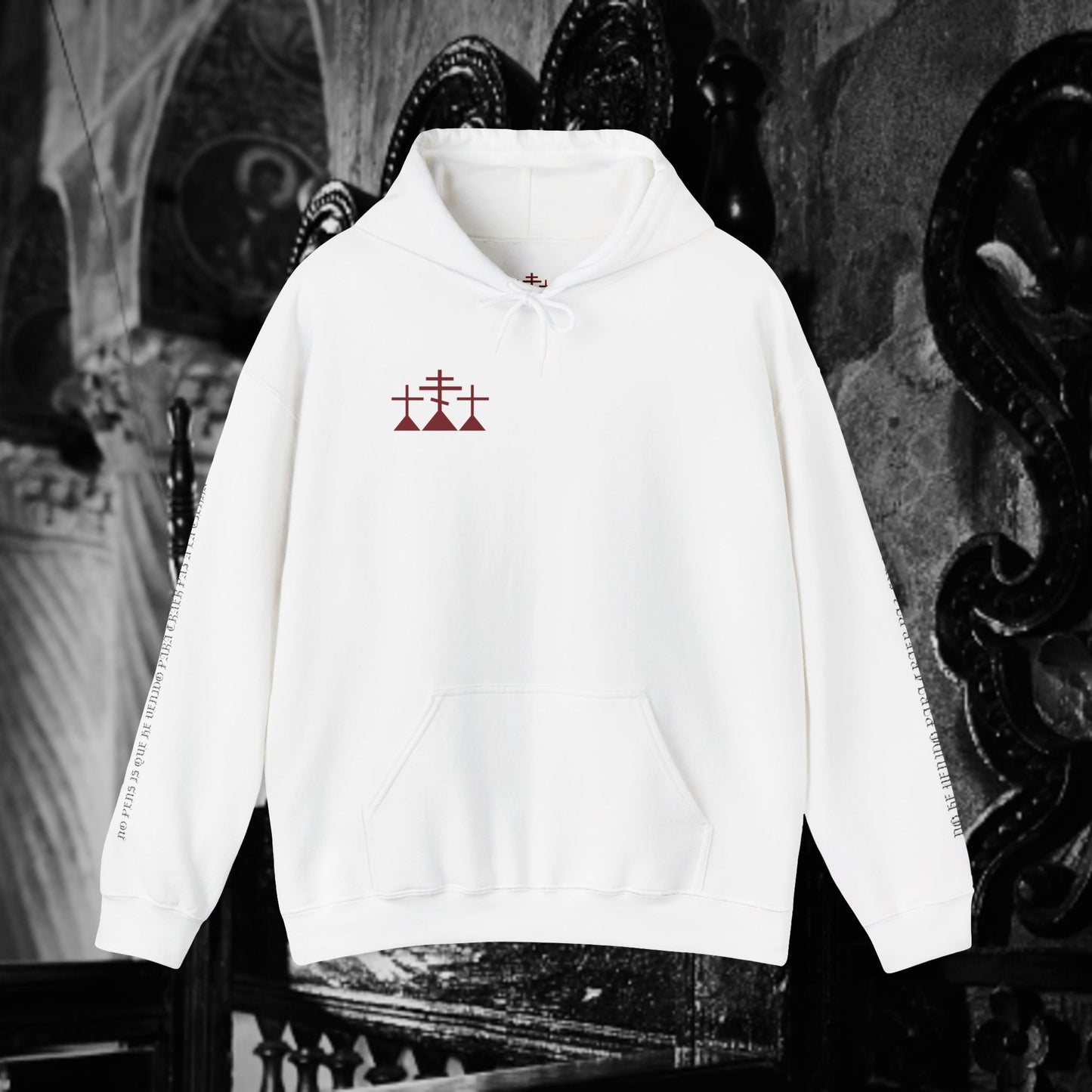 Christ with a sword Unisex Hoodie