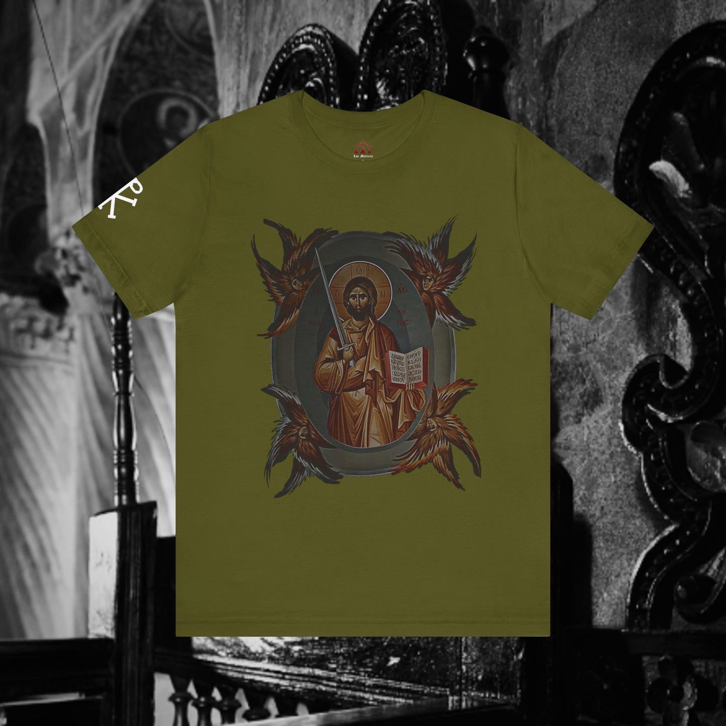 Christ with a sword Unisex Shirt