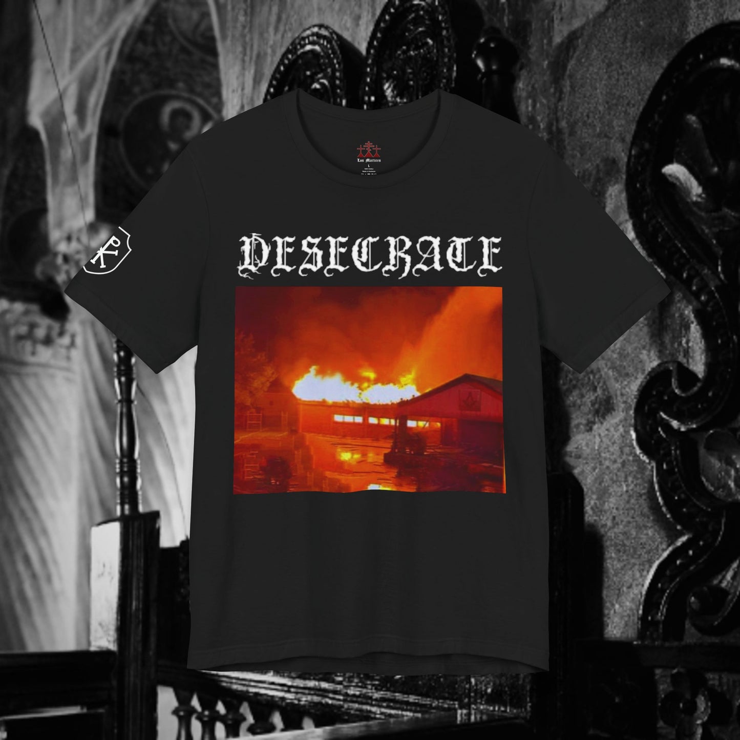 Desecrate: Masonic Lodge Unisex T-Shirt