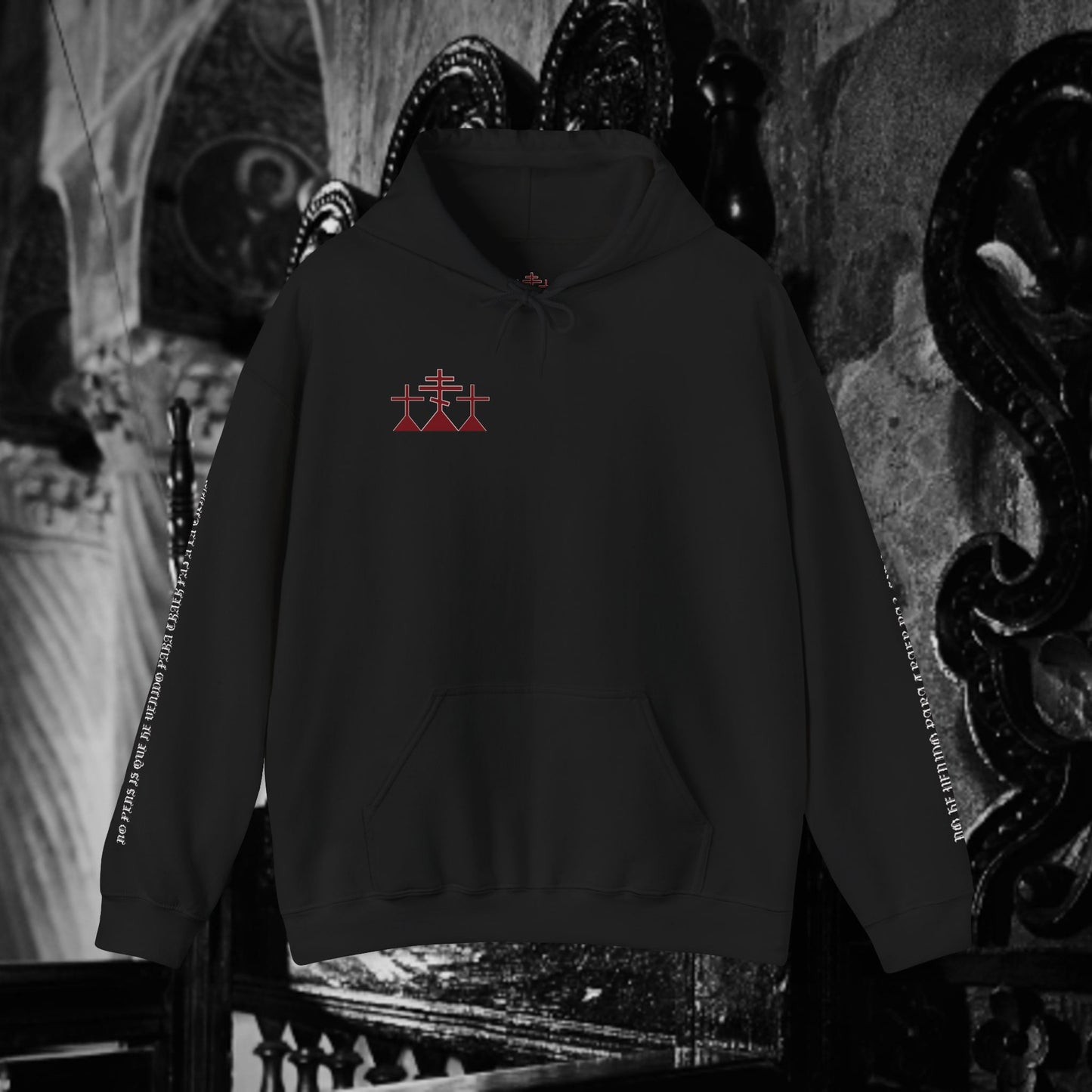 Christ with a sword Unisex Hoodie